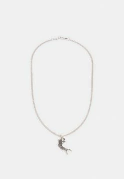 Cheapest 💯 Icon Brand CULTURE CLASH 3D KOI PENDANT NECKLACE - Necklace - Silver-coloured 🎁