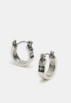 Wholesale 👍 Icon Brand CUT OUT HOOP EARRING - Earrings - Silver-coloured 👏 -Icon Brand 74be96a9d0b142d6b7b154bf66226a27