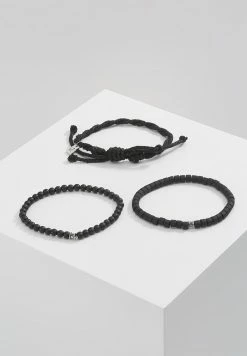 Outlet ❤️ Icon Brand ALERT COMBO 3 PACK - Bracelet - Black 🤩 -Icon Brand 76438580a4d642f789c7ab2101f66ec5