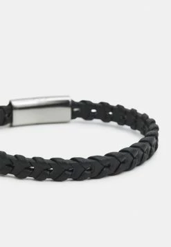 Outlet ⭐ Icon Brand BRACELET WITH CLIP - Bracelet - Black 🎁 -Icon Brand 7c3846c05d7644b2bd62d0ec1f5b9537