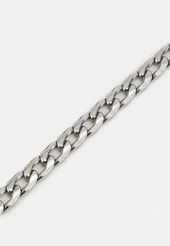 Cheap 🎁 Icon Brand CRIMPED CHAIN BRACELET - Bracelet - Silver-coloured 👏 -Icon Brand 80118d1dbaad4aefad821b12954330bb