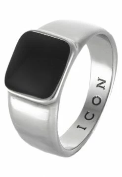 Promo 💯 Icon Brand SIGN OF THE TIMES SIGNET - Ring - Silver-coloured ❤️ -Icon Brand 83a5dfac12de415ca1cde4a28f0c3c93