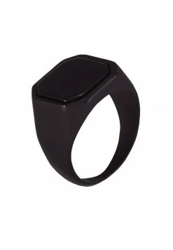 Best Pirce 🎉 Icon Brand SIGNET - Ring - Black 🌟 -Icon Brand 8c08a3dd7dcb45a6b1ffddc5bd0e15d4