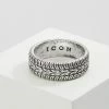 Best reviews of ❤️ Icon Brand SICK & TYRED - Ring - Silver-coloured ✔️ -Icon Brand 8e02730b7b1e4c86a7e6de291b72a51d