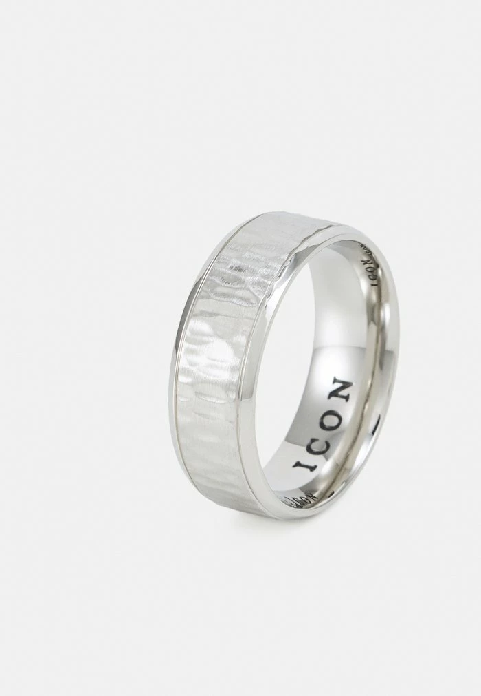 HAMMERED BAND - Ring - silver-coloured New π₯° Icon Brand π¨ HAMMERED BAND - Ring - Silver-coloured π -Icon Brand 94459a61c9764bad932eea24ed24a99b