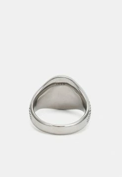 Discount ⌛ Icon Brand TEXTURED SIGNET - Ring - Silver-coloured 🌟 -Icon Brand 9ba37172deda4a2cb8236224fe4b86ef