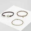 Best deal 🧨 Icon Brand ONWARDS 3 PACK - Bracelet - Brown ⌛ -Icon Brand 9dde2d544dfe4a2690348d305e2a6262