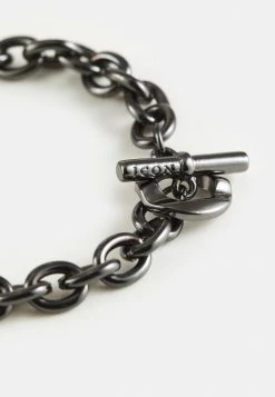 Best deal 🤩 Icon Brand DECO NUANCE T BAR BRACELET - Bracelet - Gunmetal 🧨 -Icon Brand 9e2b928ed0b142d88dd20124f3ee51dc