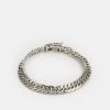New ✔️ Icon Brand FLAT CURB CHAIN BRACELET - Bracelet - Silver-coloured 🌟
