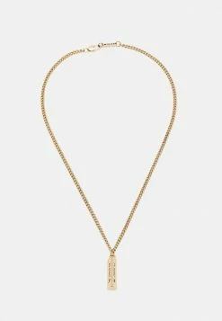 Deals 👍 Icon Brand COORDINATES PRISM PENDANT NECKLACE - Necklace - Gold-coloured 🔔