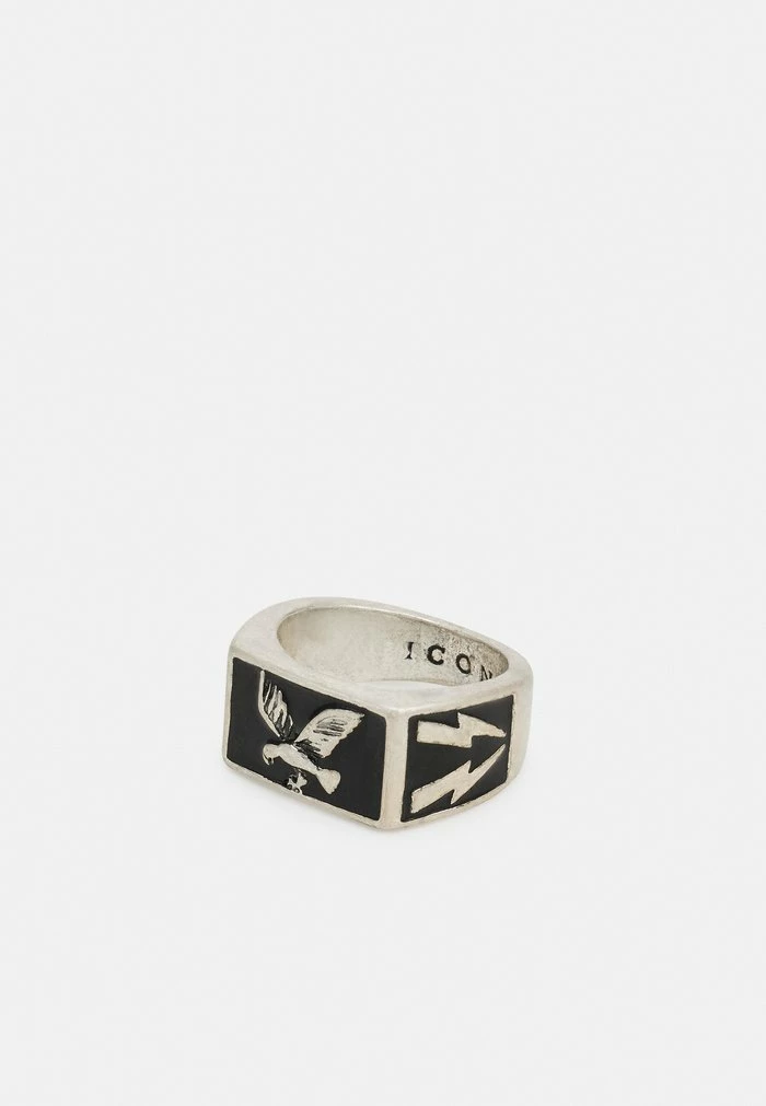 ICARUS SIGNET - Ring - silver-coloured Brand new π Icon Brand ICARUS SIGNET - Ring - Silver-coloured π -Icon Brand a49e1488bb984d1a90cff79f98374144