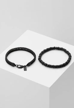 Best deal ⭐ Icon Brand SATURATED COMBO 2 PACK - Bracelet - Black ⭐ -Icon Brand a514fa5a7ab942bbb70a283c84bd1cf8