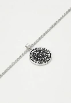 Cheap 👏 Icon Brand CELESTIAL ENAMEL PENDANT - Necklace - Silver-coloured 🔔 -Icon Brand a6b34ebb4ae64a779412b8bd5dc1a461