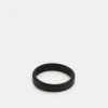 Top 10 🛒 Icon Brand ENGRAVED LINE BAND RING - Ring - Black 🤩