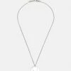 Buy ✔️ Icon Brand DOUBLE PENDANT NECKLACE - Necklace - Silver-coloured 🤩