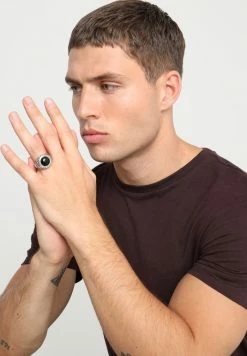 Coupon 🎁 Icon Brand GOLDEN EYE - Ring - Silver-coloured ❤️ -Icon Brand aa099af700a94cdcb61dbd23128d6572