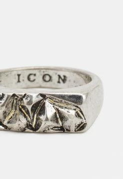 Outlet 🎉 Icon Brand BRUTALIST BOULDER RECTANGLE - Ring - Silver-coloured 👍 -Icon Brand ade30f164cf24ebea6429c11c7925539