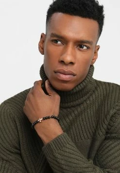 Cheapest ✔️ Icon Brand CROSS BREED BRACELET - Bracelet - Black 🥰 -Icon Brand ae5c3bdf84dd4cb3b7176e094d6292b9