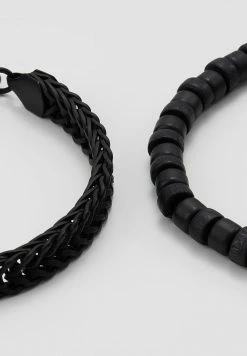 Best deal ⭐ Icon Brand SATURATED COMBO 2 PACK - Bracelet - Black ⭐ -Icon Brand ae67f641d1154a58a6b489526efd7f9a