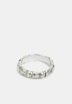 Best Sale 😉 Icon Brand CULTURE CLASH BAMBOO BAND - Ring - Silver-coloured 🛒