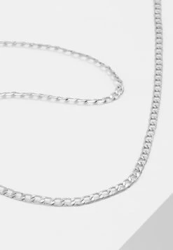 Buy 👍 Icon Brand FLAT OUT CHAIN NECKLACE - Necklace - Silver-coloured 👍 -Icon Brand b430203a96f64b79974d33ff3bf76b37