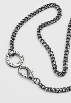 Brand new 👏 Icon Brand CURB YOUR DESIRES NECKLACE - Necklace - Gunmetal 👍 -Icon Brand b62bd0640cfa40e3b23cfb56e35676aa