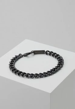 Best reviews of 😀 Icon Brand CATENA BRACELET - Bracelet - Gun 🎁