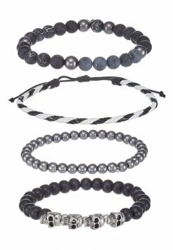 Wholesale 🥰 Icon Brand TRY HARD COMBO 4 PACK - Bracelet - Black 🤩 -Icon Brand c601e25f413d49b6bba76dc956b7b096