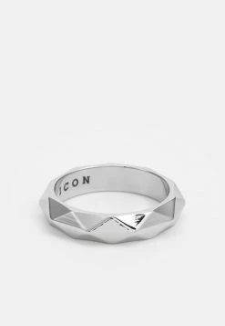 Hot Sale π Icon Brand GEO BAND - Ring - Silver-coloured π 4 Hot Sale π Icon Brand GEO BAND - Ring - Silver-coloured π -Icon Brand c63295ad30ee490d820981a6c8bf588a