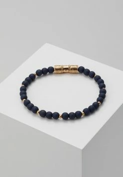 Brand new 🌟 Icon Brand HERRING BEADED BRACELET - Bracelet - Navy ⭐ -Icon Brand c76c6a6a97e544d48a7ea41be4a63751
