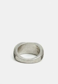 Deals 🔥 Icon Brand INLAY WITH WOVEN TEXTURED SIDES - Ring - Silver-coloured ✔️ -Icon Brand c8dcc724d3be4d75b54f7b8f5b761491