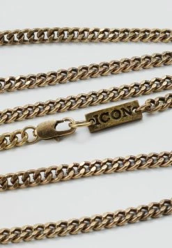Promo 😍 Icon Brand CONNECTION NECKLACE - Necklace - Gold-coloured ✔️ -Icon Brand c95d4d33d416459a949109ac0e6300df