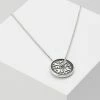 Best Sale ⌛ Icon Brand VASCO PENDANT - Necklace - Silver-coloured 🎁