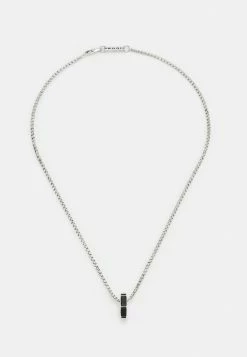 Top 10 👏 Icon Brand CARAZON PRESTINE HEXAGON NECKLACE - Necklace - Silver-coloured 🔔