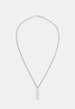 Discount 🎉 Icon Brand COORDINATES PRISM PENDANT NECKLACE - Necklace - Silver-coloured 🥰