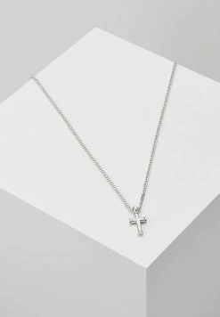 Brand new 👍 Icon Brand MINI CROSS TO BEAR - Necklace - Silver-coloured 🎁