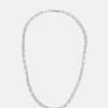 Deals 🧨 Icon Brand LINEAR CHAIN NECKLACE - Necklace - Silver-coloured ⌛