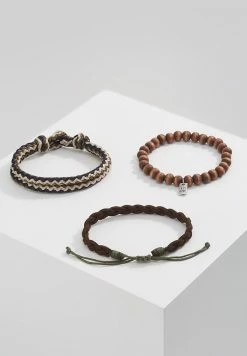 Best reviews of ⌛ Icon Brand TRICOLOR COMBO 3 PACK - Bracelet - Brown 🎁 -Icon Brand dfd3bdb48069419ca1857169968d7b50