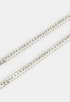 Coupon ✔️ Icon Brand DESERT COMRADE FLAT SNAKE CHAIN NECKLACE - Necklace - Silver-coloured 🔥 -Icon Brand e482889940c144bd8bfb1e4306febb3f