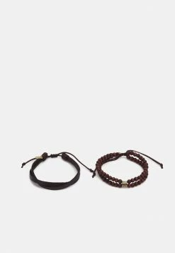 Buy 🧨 Icon Brand BEADED COMBO 2 PACK - Bracelet - Brown ✨
