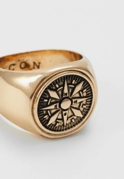 Promo ⌛ Icon Brand VASCO SIGNET - Ring - Gold-coloured 👏 -Icon Brand e534d6ff9c1140e8bc0bc6ddf3addcb0