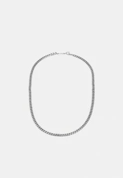 Best reviews of 😉 Icon Brand CURB CHAIN - Necklace - Silver-coloured ❤️