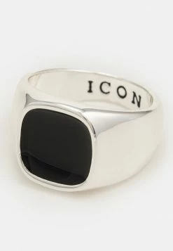 Deals ❤️ Icon Brand SUNDAY SIGNET - Ring - Silver-coloured 😍 -Icon Brand eaf65441537845a48381d9caefd9ef28