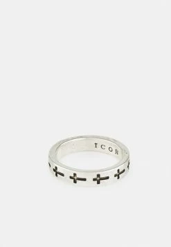 Brand new 🎉 Icon Brand CROSS BAND - Ring - Silver-coloured ⌛