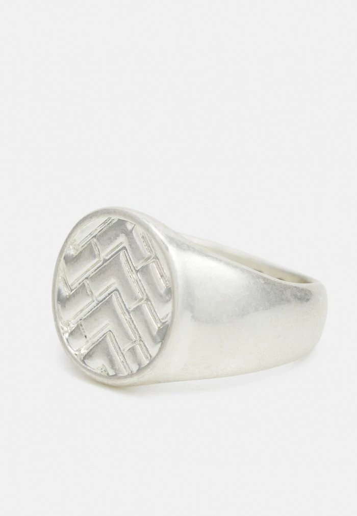 SALAH WEAVE SIGNET - Ring - silver-coloured Wholesale 🔥 Icon Brand SALAH WEAVE SIGNET - Ring - Silver-coloured 🌟 -Icon Brand f425b838a1a64532841dab70ad87686d