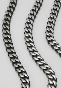 Best deal 🧨 Icon Brand Necklace - Gunmetal-coloured 🧨 -Icon Brand f47fe12055354bcaafabc39667d2ce26