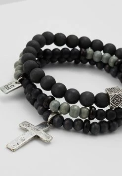 Budget ⌛ Icon Brand PARTHIAN BRACELET 3 PACK - Bracelet - Silver-coloured 🔥 -Icon Brand fb29c73ee6f4490db5fda3cd8e2b8e6c